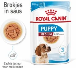 Royal Canin Shn Medium Puppy Pouch - Hondenvoer - 10 X 140 G 38 Royal Canin Shn Medium Puppy Pouch - Hondenvoer - 10 X 140 G -Hondenproducten 1200x1067 5