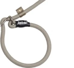 Rebel Petz - Honden Trainingslijn Met Halsband - Taupe, Zwart, Groen & Oranje - Maat Small Of Large - Kleur: Taupe, Maat: Large -Hondenproducten 1200x1099
