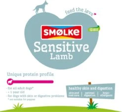 Smolke Sensitive - Hondenvoer - 3 Kg -Hondenproducten 1200x1105 3