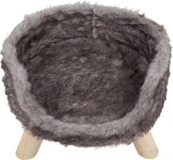 District 70 NORDIC - Luxe Kattenmand Op Pootjes - 40x30x25cm In Silver - Silver -Hondenproducten 1200x1107 9