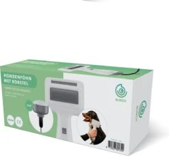 BURCH PetCare Ace - Waterblazer Voor Honden - Handzame Hondenföhn - RVS Borstel - 500W -Hondenproducten 1200x1108