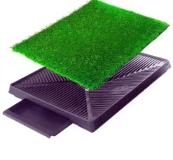 Merkloos Maoo Premium Hondentoilet - Geurbestendig & Hondvriendelijk Kunstgras - Uitneembare Opvangbak - Indoor En Outdoor - 63 X 50 Cm -Hondenproducten 1200x1114 4