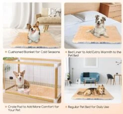 Nobleza Fluffy Benchkussen - Dierenkussen - Hondenkussen - Kattenkussen - Benchmat - Dierenmat - Hondenmat - Kattenmat - Crème - Maat L 14 Nobleza Fluffy Benchkussen - Dierenkussen - Hondenkussen - Kattenkussen - Benchmat - Dierenmat - Hondenmat - Kattenmat - Crème - Maat L -Hondenproducten 1200x1118 11