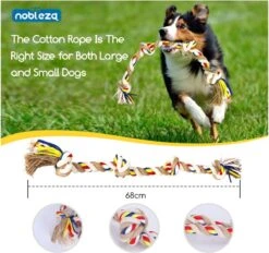 Nobleza Hondentouw - Speeltouw Hond - Flostouw Hond - Trektouw Hond - Lang - Geknoopt -Hondenproducten 1200x1125 6