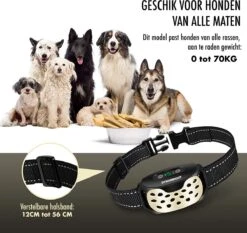 DynaBright Anti Blafband Voor Honden - 3-70KG - Diervriendelijk - Zonder Schok - Vibratie En Audio - Anti Blaf Band -Hondenproducten 1200x1134 6