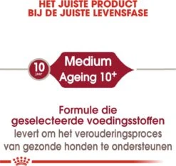 Royal Canin Medium Ageing 10+ - Hondenvoer - 15 Kg 20 Royal Canin Medium Ageing 10+ - Hondenvoer - 15 Kg -Hondenproducten 1200x1135 9