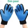 Merkloos Vachtverzorgingshandschoenen Kat En Hond - Huisdieren Handschoen - 2 Stuks -Hondenproducten 1200x1137