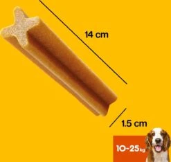 Pedigree Dentastix Kauwstaven - Gebitsverzorgende Hondensnacks - Medium - 105 Stuks -Hondenproducten 1200x1137 4