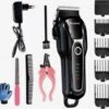 Merkloos Dierentondeuse + Haren Verwijderaar - Scheerapparaat Voor Honden En Katten - 4 Opzetstukken - Oplaadbaar - Draadloos - Stil - Verschillende Haar En Vachtlengtes - Hondentrimmer - Honden Trimmer - Honden Knippen - Haren Knippen -Hondenproducten 1200x1142 6