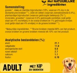 Pedigree Adult Honden Droogvoer - Kip - 10 Kg -Hondenproducten 1200x1143 16