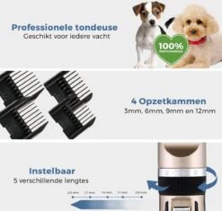 LifeGoods Hondentondeuse - Voor Katten En Honden - Complete Set - 5 Standen - Draadloos - Oplaadbaar - Goud/Zwart 12 LifeGoods Hondentondeuse - Voor Katten En Honden - Complete Set - 5 Standen - Draadloos - Oplaadbaar - Goud/Zwart -Hondenproducten 1200x1143 8