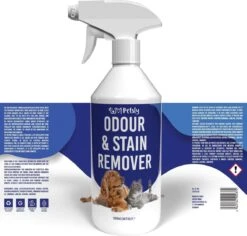 Petsly Odour & Stain Remover - Geurverwijderaars - Urine Vlekken Verwijderen Urinegeur Verwijderen Met Plantaardige Enzymen - 1L -Hondenproducten 1200x1145 4