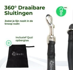 Canicross Looplijn Hond Met Heupriem Voor Hardlopen - Elastische Handsfree Hondenriem - Honden Trainingslijn - 150/200cm - Groen -Hondenproducten 1200x1150 3