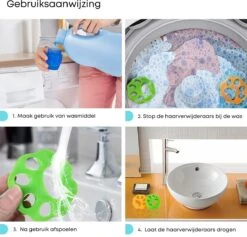 CaseProtect HG - 2 Stuks Haarverwijderaar Voor Katten En Honden - Eenvoudig Haren Verwijderen In Wasmachine En Droger - Kattenhaar En Hondenhaar - Anti Haren - Pluizenverwijderaar En Dierenhaar Verwijderaar Voor Kleding 13 CaseProtect HG - 2 Stuks Haarverwijderaar Voor Katten En Honden - Eenvoudig Haren Verwijderen In Wasmachine En Droger - Kattenhaar En Hondenhaar - Anti Haren - Pluizenverwijderaar En Dierenhaar Verwijderaar Voor Kleding -Hondenproducten 1200x1152 3