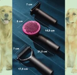 Hondenborstel Set 3 In 1 - Hondenkam - Borstelset - Klittenkam Hond - Ondervacht Kam - Furminator - Slickerborstel - Kattenkam - Verwijderd Klitten En Voorkomt Haaruitval 14 Hondenborstel Set 3 In 1 - Hondenkam - Borstelset - Klittenkam Hond - Ondervacht Kam - Furminator - Slickerborstel - Kattenkam - Verwijderd Klitten En Voorkomt Haaruitval -Hondenproducten 1200x1159 10