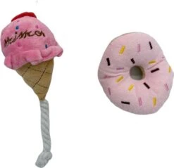 Honden Speelgoed - Puppy Speelgoed - 11 Stuks - Roze - 1 Speeltje Gratis - Honden Knuffel - Trektouw - Honden Speeltjes -Hondenproducten 1200x1159 32