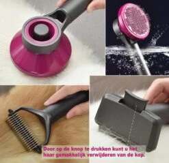 Hondenborstel Set 3 In 1 - Hondenkam - Borstelset - Klittenkam Hond - Ondervacht Kam - Furminator - Slickerborstel - Kattenkam - Verwijderd Klitten En Voorkomt Haaruitval 11 Hondenborstel Set 3 In 1 - Hondenkam - Borstelset - Klittenkam Hond - Ondervacht Kam - Furminator - Slickerborstel - Kattenkam - Verwijderd Klitten En Voorkomt Haaruitval -Hondenproducten 1200x1159 7