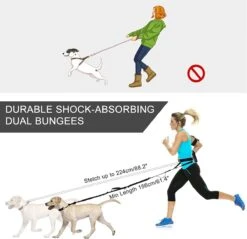 BOTC Looplijn Hond Met Heupriem Voor Hardlopen - Hondenriem - Zwart -Hondenproducten 1200x1161 2