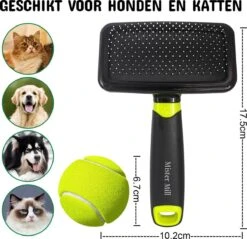 Mister Mill 2 Zijdige Ondervacht Kam Plus Slicker Borstel - Honden/Katten Kam - Voordeel Set 24 Mister Mill 2 Zijdige Ondervacht Kam Plus Slicker Borstel - Honden/Katten Kam - Voordeel Set -Hondenproducten 1200x1163 7