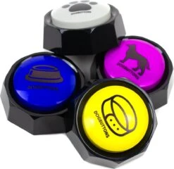 Dogbuttons® – PETIFY PREMIUM Praatknoppen –4 Stuks - Praatknop – Hond – Opneembare Knoppen – Hond Praten – Hondentraining – Praatknoppen – Dog Button – Hondenknop – Huisdier – Honden Speelgoed Intelligentie – Praten Met Hond – Laat Uw Hond Spreken! 14 Dogbuttons® – PETIFY PREMIUM Praatknoppen –4 Stuks - Praatknop – Hond – Opneembare Knoppen – Hond Praten – Hondentraining – Praatknoppen – Dog Button – Hondenknop – Huisdier – Honden Speelgoed Intelligentie – Praten Met Hond – Laat Uw Hond Spreken! -Hondenproducten 1200x1166 10
