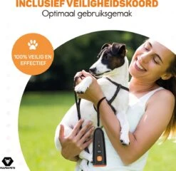Vulpes Pets® Ultrasone Anti Blaf Apparaat – 3-in-1 Anti Blaf Apparaat Pro - Diervriendelijk & Zonder Schok - Alternatief Anti Blafband - Voor Kleine & Grote Honden - Audio - Flashlight - USB-Oplaadbaar -Hondenproducten 1200x1166 7