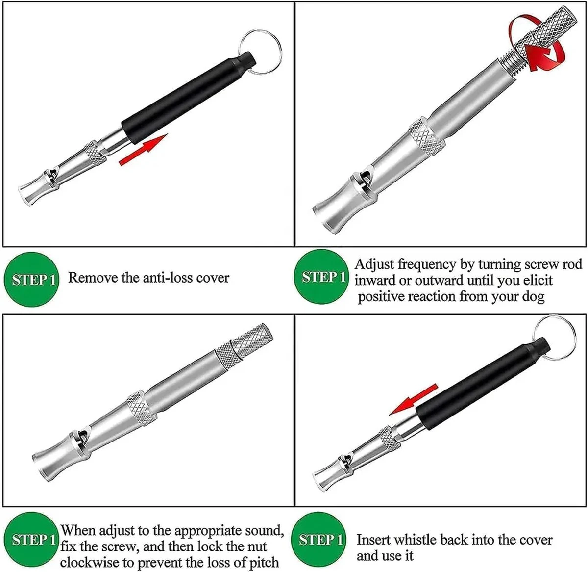 Hondenfluitje Ultrasoon + Gratis Keycord - Hondenfluitje - Hondenfluitje Jachthond - Ultrasoon Hondenfluitje - Hondenfluit - Wit - 1 Stuk 5 Hondenfluitje Ultrasoon + Gratis Keycord - Hondenfluitje - Hondenfluitje Jachthond - Ultrasoon Hondenfluitje - Hondenfluit - Wit - 1 Stuk - Afbeelding 3