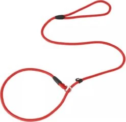 LOUZIR Cesar Millan Sliplijn Met Stop - Hondenriem - Rood - 130 Cm -Hondenproducten 1200x1168 2