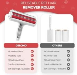 Merkloos Hoogwaardige Huisdierhaar Verwijderaar - Hondenhaar - Pluizenborstel - Ontharingsborstel -Hondenproducten 1200x1168 3