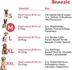 Snoozle Donut Hondenmand - Zacht En Luxe Hondenkussen - Wasbaar - Fluffy - Hondenmanden - 60cm - Lichtgrijs -Hondenproducten 1200x1170 15