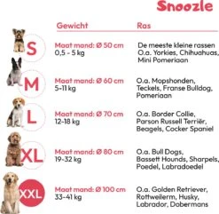 Snoozle Donut Hondenmand - Zacht En Luxe Hondenkussen - Wasbaar - Fluffy - Hondenmanden - 100cm - XXL - Dark Coffee -Hondenproducten 1200x1170 17