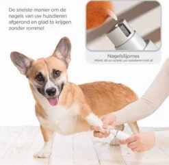 Revo Goods Professionele 4 In 1 Hondentondeuse Set -Ideaal Voor Honden En Andere Huisdieren - Slijper Inbegrepen -Draadloos - Ultra Stil -Hondenproducten 1200x1170 2