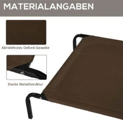 PawHut Hondenstretcher XL 110x68x19 Cm. Bruin / Grijs -Hondenproducten 1200x1171 16