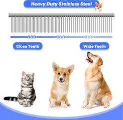 BOTC Schaar Voor Dieren - Set 5 Stuks - Zilver - Effileerscharen - Honden Scharenset - Dierenschaar - Trimscharen - Trimset -Hondenproducten 1200x1171 7