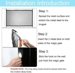 Merkloos ACE Pets – Oprolbaar Hondenrek Voor Binnen - Traphekje Hond Zonder Boren - Veiligheidshek Deurhekje - 180 X 72 Cm - Zwart 18 Merkloos ACE Pets – Oprolbaar Hondenrek Voor Binnen - Traphekje Hond Zonder Boren - Veiligheidshek Deurhekje - 180 X 72 Cm - Zwart -Hondenproducten 1200x1172 5