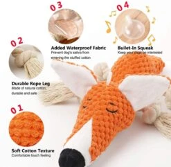BoDutch Honden Knuffel - Vos - Puppyknuffel - Knisperoortjes - Met Piep - Oranje - 36 Cm - Hondenspeelgoed 18 BoDutch Honden Knuffel - Vos - Puppyknuffel - Knisperoortjes - Met Piep - Oranje - 36 Cm - Hondenspeelgoed -Hondenproducten 1200x1172 7