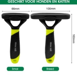 Mister Mill Trimhark - Hondenkam Kattenkam - Dierenkam 6,6 CM 14 Mister Mill Trimhark - Hondenkam Kattenkam - Dierenkam 6,6 CM -Hondenproducten 1200x1173 4