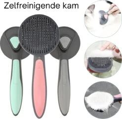 Pakeway T9 - Kattenborstel - Zelfreinigende Kattenkam - Groen - Massageborstel - 19,3 Cm 14 Pakeway T9 - Kattenborstel - Zelfreinigende Kattenkam - Groen - Massageborstel - 19,3 Cm -Hondenproducten 1200x1174 2