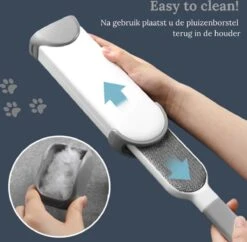 Pet Lovers - Huisdierhaar Verwijderaar - Dierenhaar Verwijderaar - Pluizenborstel - Kledingborstel - Haarverwijderaar - Ontpluizer - Honden En Kattenhaar Verwijderaar - + GRATIS Draagbare Haarverwijderaar -Hondenproducten 1200x1176 1