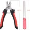 Merkloos Professionele Nagelknipper Met Nagelvijl - Nagelschaar Voor Dieren - Met Veiligheidsslot Inclusief Vijl - 16 CM -Hondenproducten 1200x1176 5