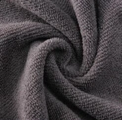 N4dogs – Hondenhanddoek – Honden Handdoek – Microvezel Handdoek – Handdoek Hond – Droogdoek Hond – Dierendeken – Sterk Absorberend – Handdoek Met Zakken - Grijs - 66 X 23 Cm -Hondenproducten 1200x1179