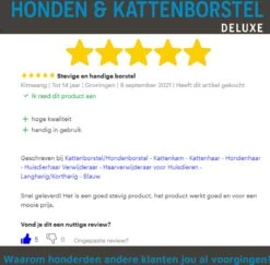 Professionele Kattenborstel/Hondenborstel + BONUS - Bovenvacht | Ondervacht - Langharige | Kortharige - Haarverwijderaar Voor Huisdieren - Kattenkam - Hondenkam -Hondenproducten 1200x1181 1