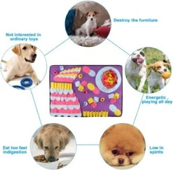 Snuffelmat Hond - Birthday Cake - XXL - Anti-Schrok - Slow Feeder 11 Snuffelmat Hond - Birthday Cake - XXL - Anti-Schrok - Slow Feeder -Hondenproducten 1200x1181 6