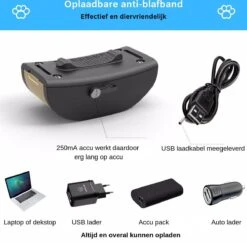Sworks – Anti Blafband- Honden- Opvoedingshalsband - Geen Elektrische Schok - Geluid En Trilling -Hondenproducten 1200x1182 4