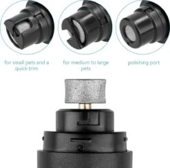 Navaris Elektrische Nagelvijl Voor Huisdieren - Met Diamanten Vijlkop - Voor Honden, Katten En Konijnen - Ook Voor Vogelsnavels - Draadloos 11 Navaris Elektrische Nagelvijl Voor Huisdieren - Met Diamanten Vijlkop - Voor Honden, Katten En Konijnen - Ook Voor Vogelsnavels - Draadloos -Hondenproducten 1200x1184 6