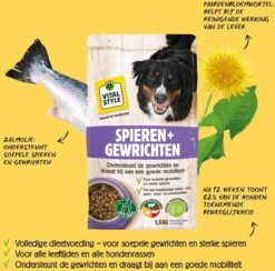 VITALstyle SPIEREN+GEWRICHTEN - Hondenbrokken - 12 Kg -Hondenproducten 1200x1185 6