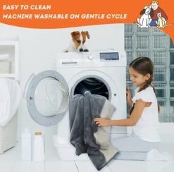 Hondendeken, Fleece, Waterdicht, Wasbaar, Hondenmat, Huisdier, Warme Zachte Deken Voor Hondendeken, Kattendeken, Deken Voor Katten En Honden, Waterdichte Deken Voor Bank, Bed, 150 X 127 Cm -Hondenproducten 1200x1186 22