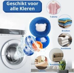 Merkloos Wasdrogerbollen - Haarverwijderaar Huisdieren - Haarvanger Wasmachine - Wasbollen - Drogerbollen - 4 Keer 13 Merkloos Wasdrogerbollen - Haarverwijderaar Huisdieren - Haarvanger Wasmachine - Wasbollen - Drogerbollen - 4 Keer -Hondenproducten 1200x1187 1