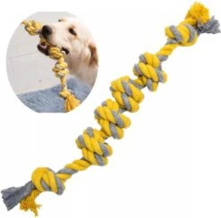 BoDutch Flostouw Hond - Hondenspeelgoed - Trektouw Hond - Hondentouw - Flostouw Hond - 60 Cm - Apporteerspeelgoed - Geel/Grijs 16 BoDutch Flostouw Hond - Hondenspeelgoed - Trektouw Hond - Hondentouw - Flostouw Hond - 60 Cm - Apporteerspeelgoed - Geel/Grijs -Hondenproducten 1200x1187 16