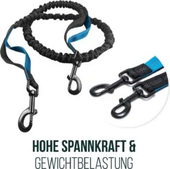 Happilax Joggingriem Voor Honden, Elastische En Reflecterende Hondenriem Voor Joggen Met Buikband, 100-160 Cm -Hondenproducten 1200x1190 1