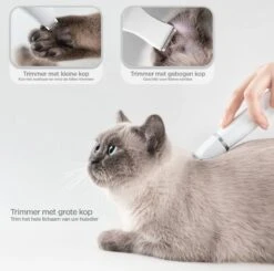 Revo Goods Professionele 4 In 1 Hondentondeuse Set -Ideaal Voor Honden En Andere Huisdieren - Slijper Inbegrepen -Draadloos - Ultra Stil -Hondenproducten 1200x1190 3